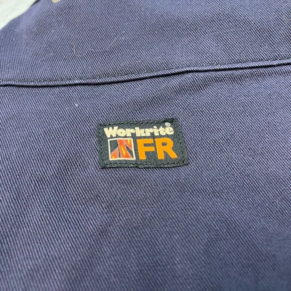 Workrite FR 2112 UL 12.4 ARC Westex Ultra Soft Full Zip Bomber Jacket Mens XL - Picture 6 of 9